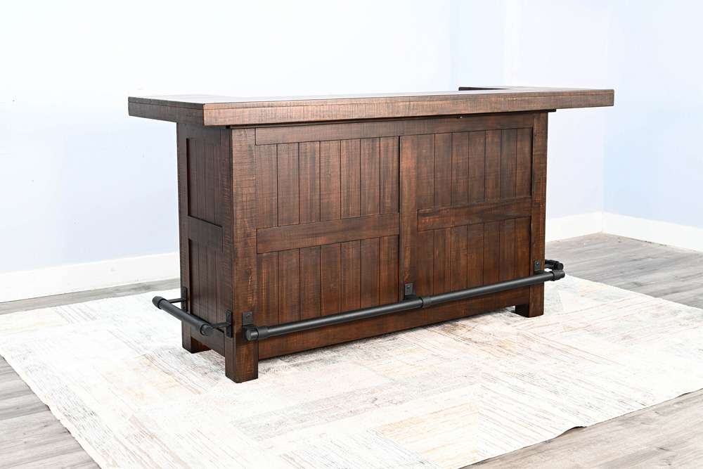 Sunny Designs - Homestead - 80in Traditional Wood Home Bar - 1963TL2
